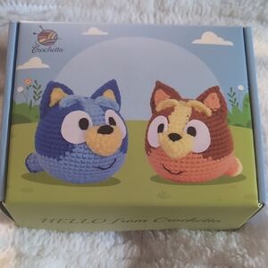 Bluey And Bingo Crochet Kit- New!